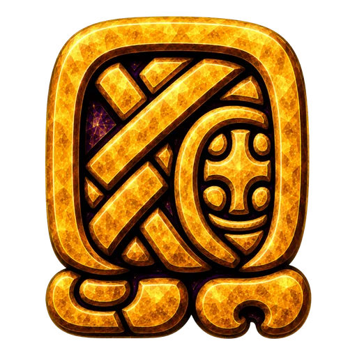 Pop Haab glyph